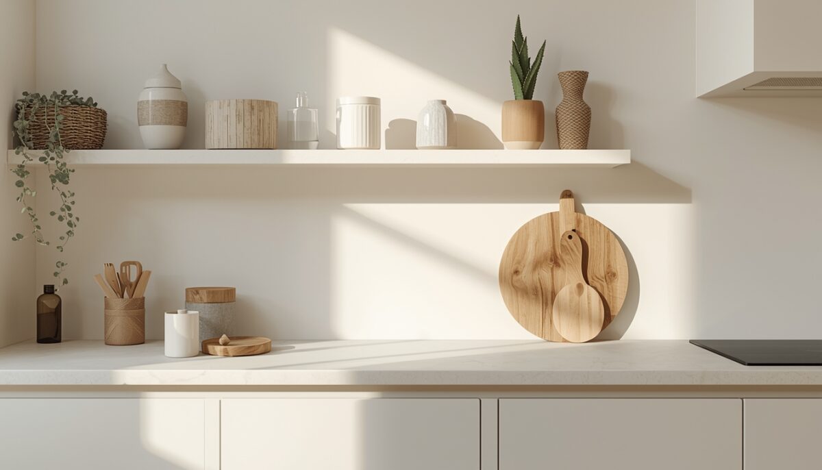 porządek na blatach w domu po 50 uporządkowany blat kuchenny